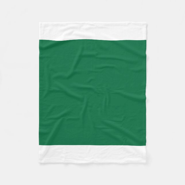 Couverture Polaire Vert cadmium (Devant)