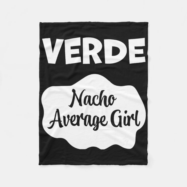 Couverture Polaire Vert Taco Sauce Costume Femmes Hommes Enfants Hall (Devant)