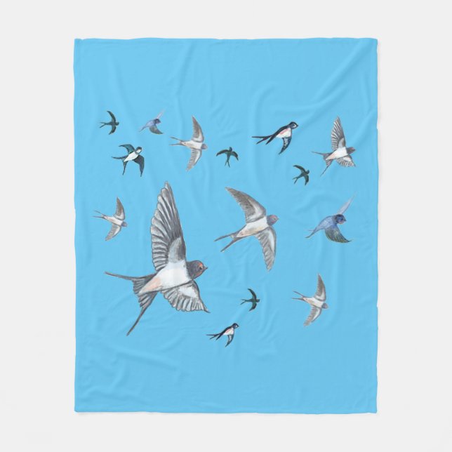 Couverture Polaire Vestige d'oiseaux avageurs volants (Devant)
