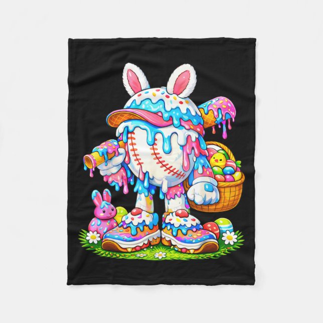 Couverture Polaire Vêtements de glace goutte baseball pour garçons de (Devant)