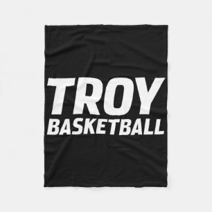 Couverture Polaire Vêtements de sport pour fans de Troy University Tr