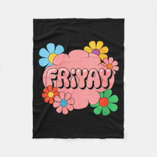 Couverture Polaire Vêtements pour femmes Happy Friday Fri-yay Enseign
