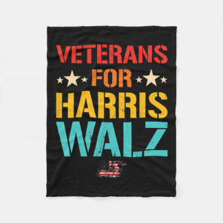 Couverture Polaire Vétérinaire Pour Harris Wheimer Waltz Drapeau Usa