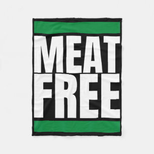 Couverture Polaire Viande libre Vegan Bodybuilding Vegan Strand Edge