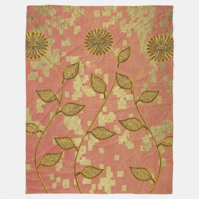 Couverture Polaire Vibe Gold Holiday (Devant)