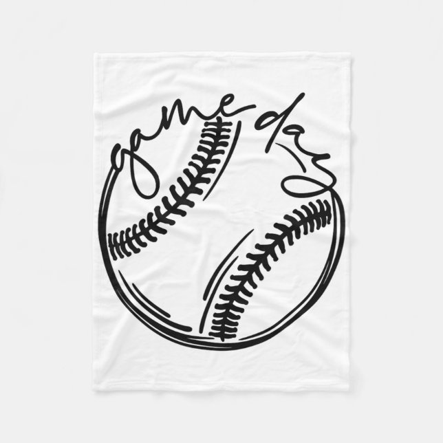 Couverture Polaire Vibes de jour de jeu Saison Softll Vente Saison Ca (Devant)