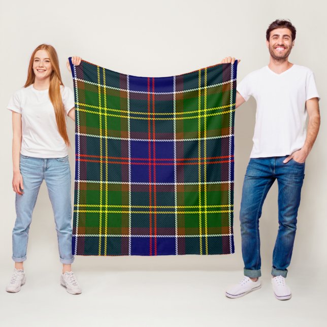 Couverture Polaire Vichy Moderne Whitelaw (En situation)