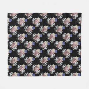 Couverture Polaire Vidéo Classique - Regarder la frénésie