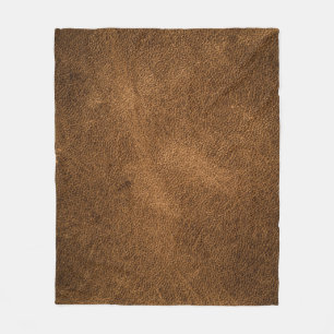 Couverture Polaire Vieux cuir Brown : Arrière - plan texturé