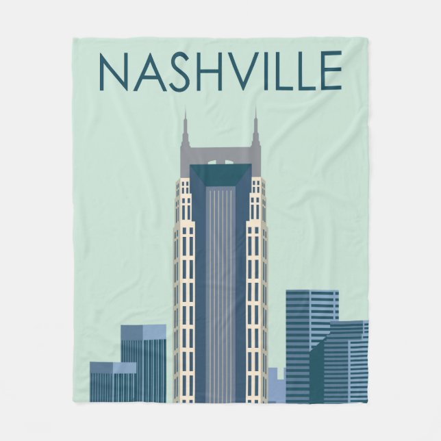 Couverture Polaire Ville de Nashville (Devant)