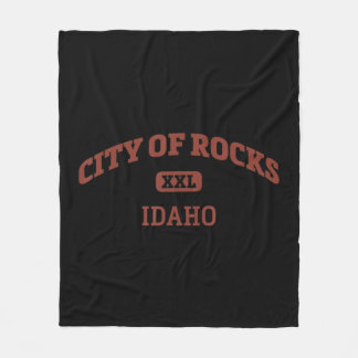 Couverture Polaire Ville De Rocks College Style Rock Zone D'Escalades