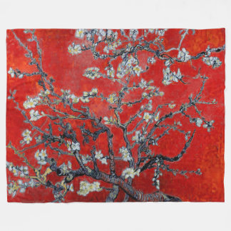 Couverture Polaire Vincent van Gogh ~ Branches Avec Fleur D'Amandes