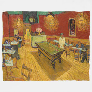 Couverture Polaire Vincent van Gogh - Le Café de nuit