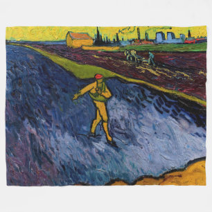 Couverture Polaire Vincent van Gogh - Le Semeur : Banlieue d'Arles