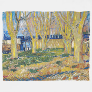 Couverture Polaire Vincent van Gogh - Le Train Bleu