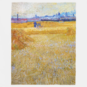 Couverture Polaire Vincent van Gogh - Les Moissonneurs