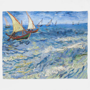 Couverture Polaire Vincent van Gogh - Marine près de Saintes-Maries