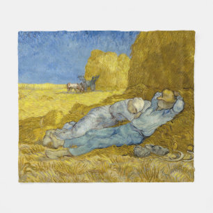 Couverture Polaire Vincent Van Gogh - Midi, repos du travail / La Sie