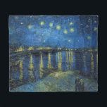 Couverture Polaire Vincent van Gogh - Nuit étoilée sur le Rhône<br><div class="desc">Nuit étoilée sur le Rhône / Nuit étoilée sur le Rhône - Vincent van Gogh,  Huile sur toile,  1888,  Arles</div>