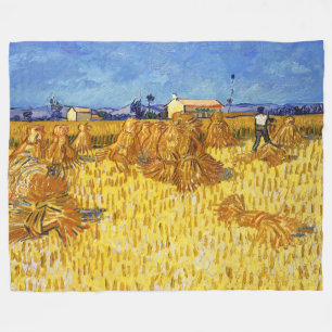 Couverture Polaire Vincent van Gogh - Récolte en Provence