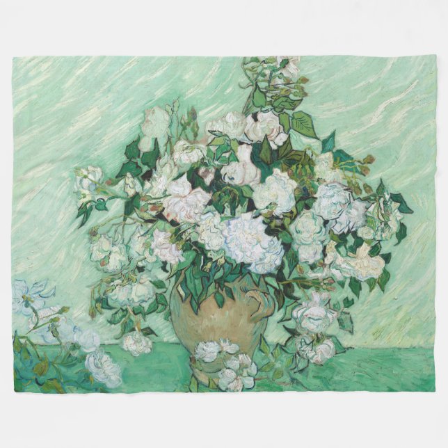 Couverture Polaire Vincent van Gogh - Rose (Devant (Horizontal))