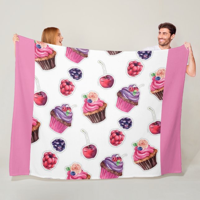 Couverture Polaire Vintage (En situation)