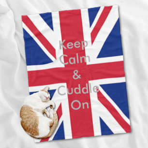 Couverture Polaire vintage london mode britanno