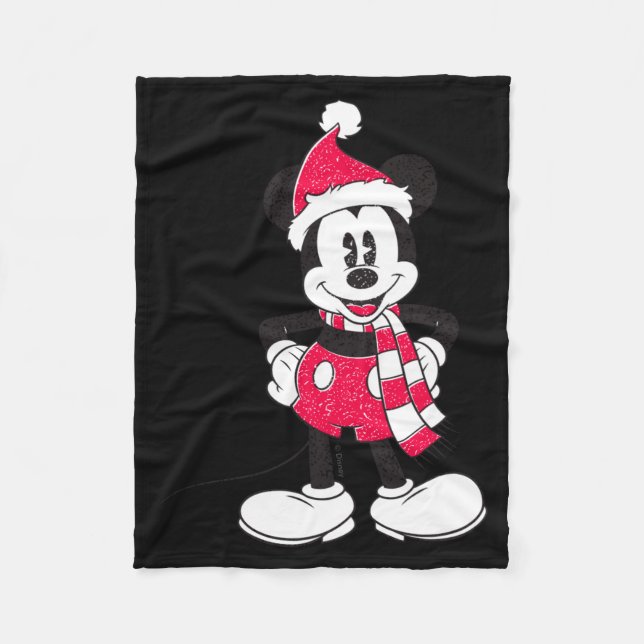 Couverture Polaire Vintage Mickey Festive Fun  (Devant)