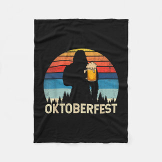 Couverture Polaire Vintage prost bigfoot bière drôle fête allemande