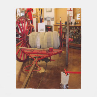 Couverture Polaire Vintage Roue Rouge Grande Roue Feu Roue Roue  