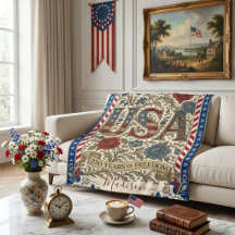 Vintage USA 250 ans de liberté Jardin victorien 
