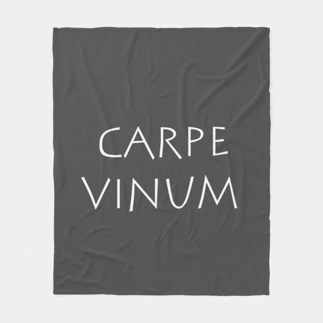 Couverture Polaire Vinum de carpe (Devant)