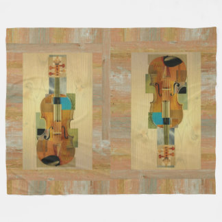 Couverture Polaire Violon composé