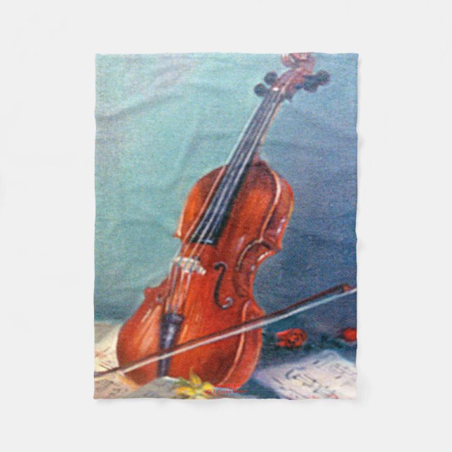 Couverture Polaire Violon/Violon (Devant)