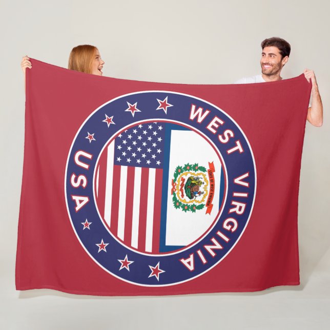 Couverture Polaire Virginie-Occidentale (En situation)