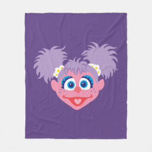 Couverture Polaire Visage d'Abby Cadabby