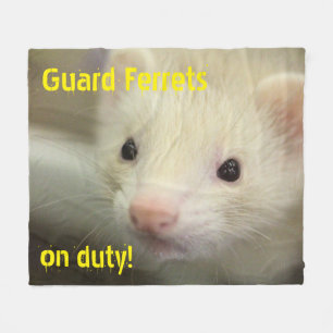 Couverture Polaire Visage de furet