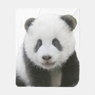 Couverture Polaire Visage de panda