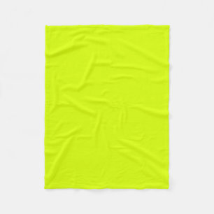 Couverture Polaire Visibilité jaune et élevée au néon Chartreuse