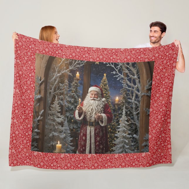 Couverture Polaire Visites de Père Noël (En situation)