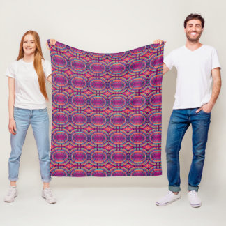 Couverture Polaire Vivid Fleece : motifs de plaid à la mode sur Zazzl