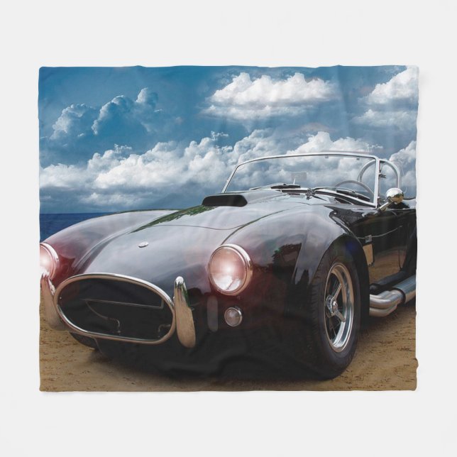 Couverture Polaire Voiture antique (Devant (Horizontal))