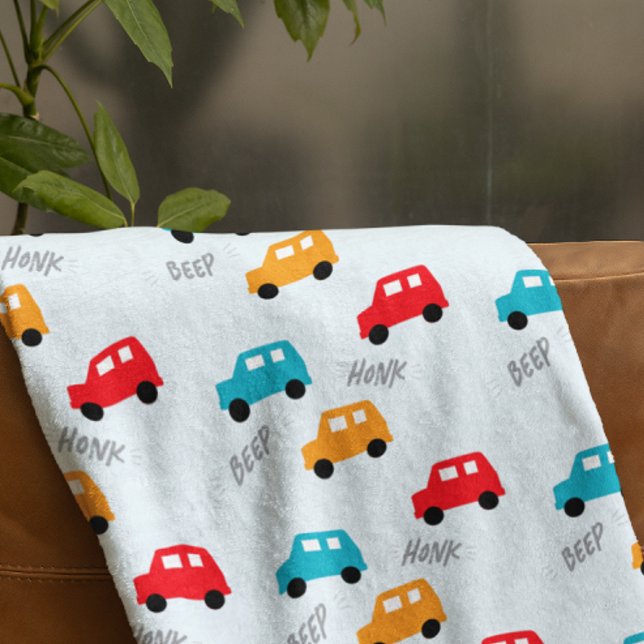 Couverture Polaire Voitures Enfants Garçon (Créateur téléchargé)