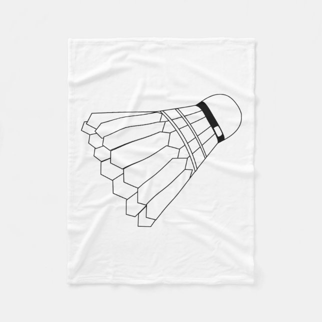 Couverture Polaire Volant de badminton (Devant)