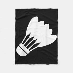 Couverture Polaire Volant de badminton Funny Sport Player Cool Cadeau