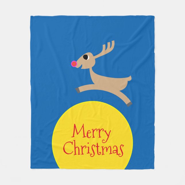 Couverture Polaire Voler Reindeer (Devant)
