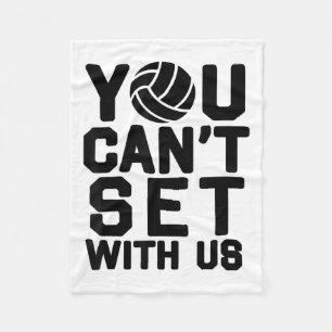 Couverture Polaire Volleyball S pour les filles - Vous ne pouvez pas