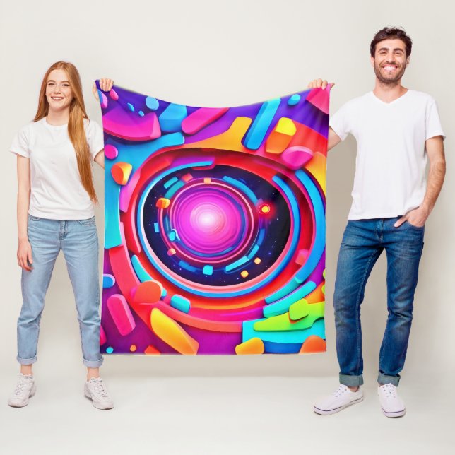 Couverture Polaire Vortex cosmique : une odyssée néon (En situation)