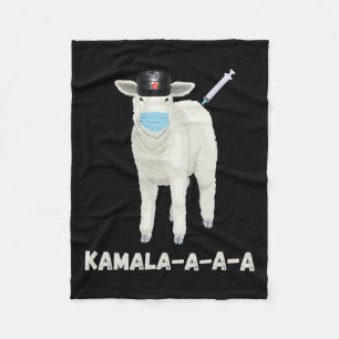 Couverture Polaire Voter Le Mouton Ou Le Mouton Kamala 2024