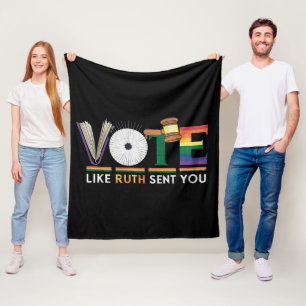 Couverture Polaire Votez comme si Ruth vous avait envoyé Gavel fémini